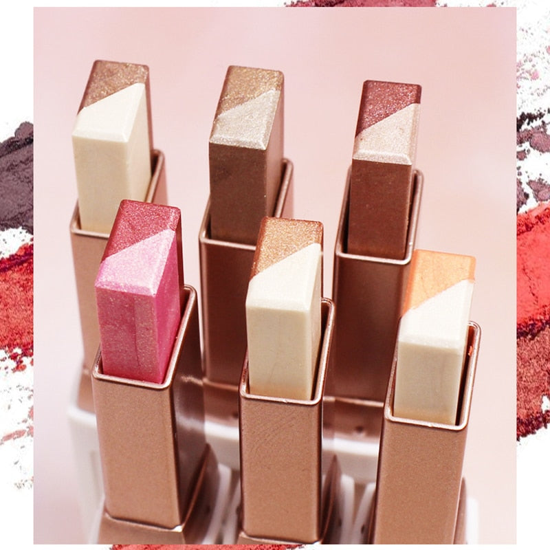 Double Color Matte Eye Shadow Stick