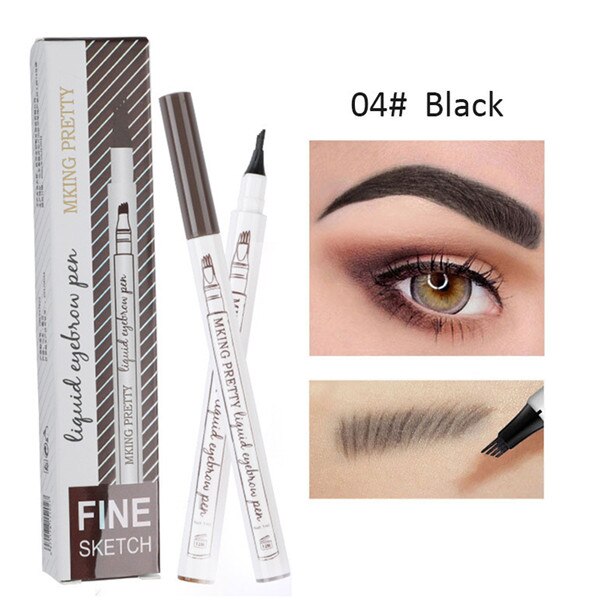 Waterproof Four Claw Eyebrow pen