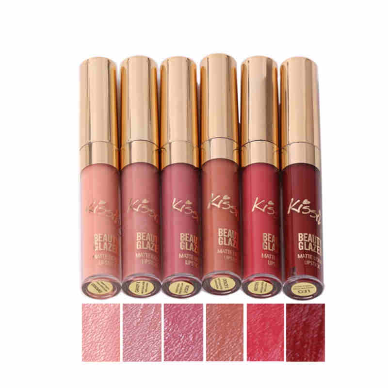 BEAUTY GLAZED 6 Colours High Quality Lip Gloss
