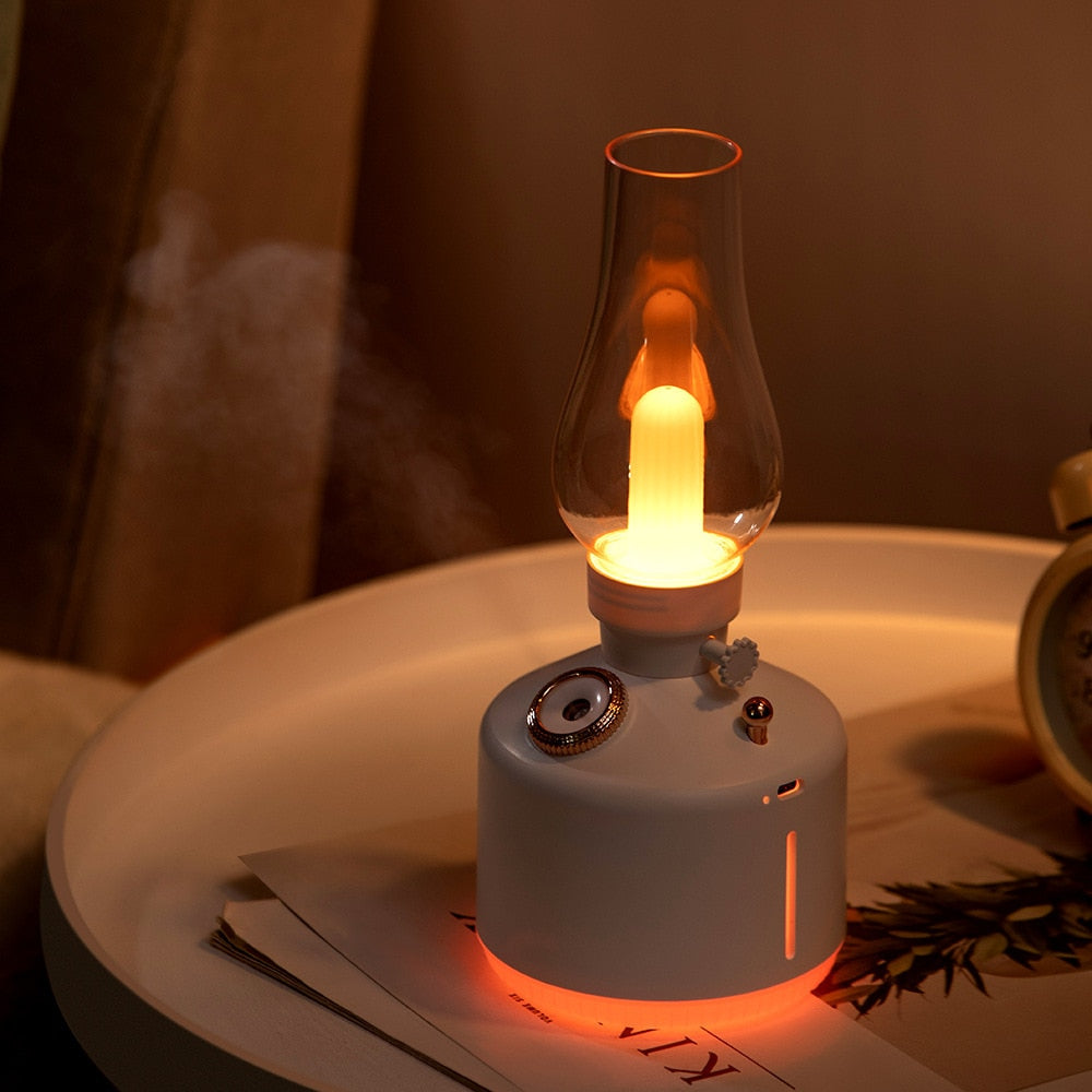 Lamp diffuser humidifier
