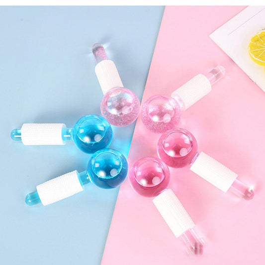 2 Pcs Ice Facial Globe